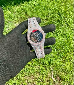💥sale🔥 AP skeleton two tone d grade moissanite