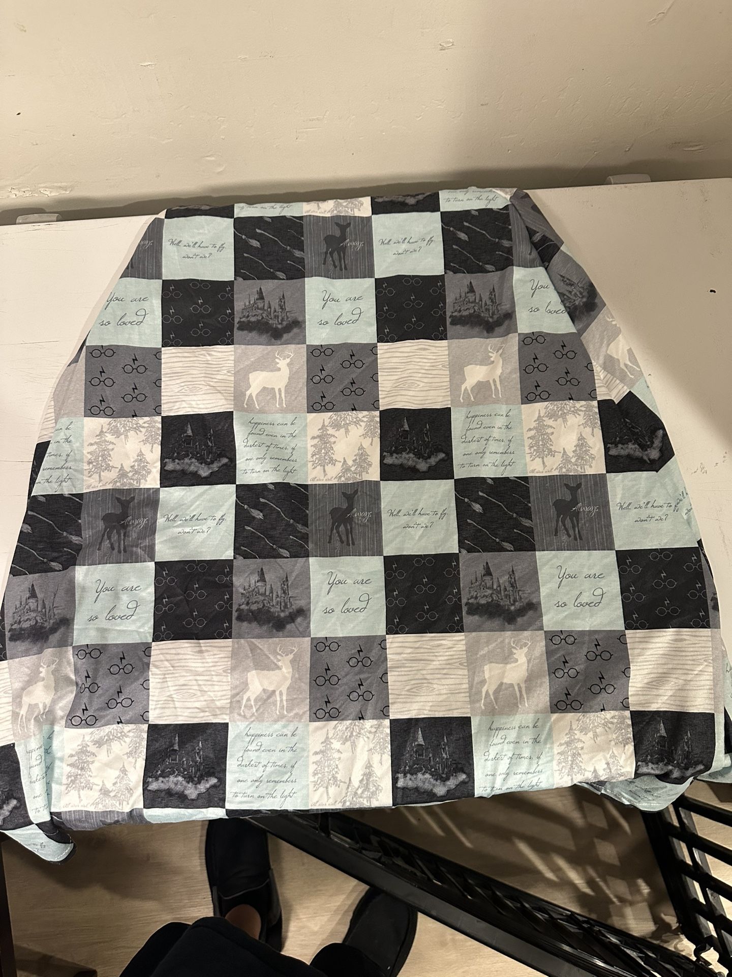 Harry Potter Baby Seat Cover And Flower Bath Pad