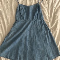 SO Girls Dress- Blue, Size Large