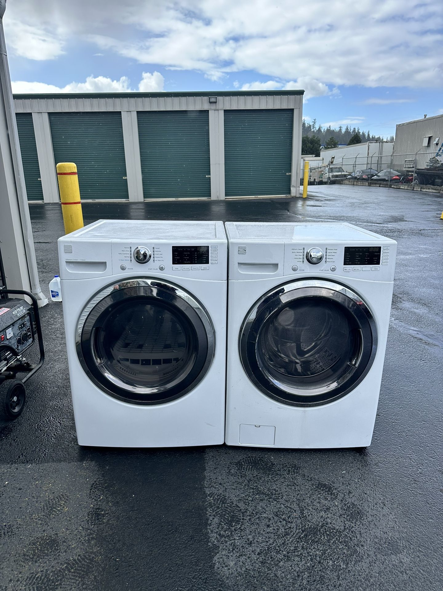 Front Load Kenmore Washer & Dryer 