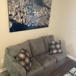 Heather Gray Couch