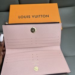 Monogram Pink Wallet