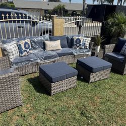 Brand New Patio Outdoor Furniture Set With Fire Pit