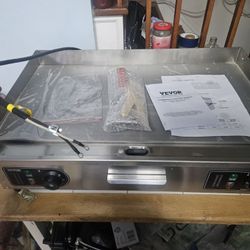 29 Inch Industrial Dual Griddle 4400 watt