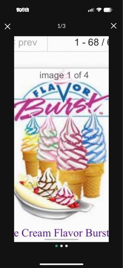 Ice Cream Starburst Machine