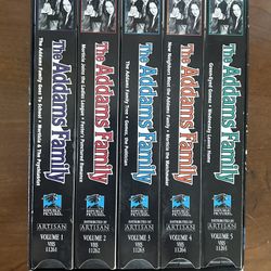 Adam’s Family Boxes VHS