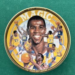 1992 Magic Johnson Mini Collectors Plate