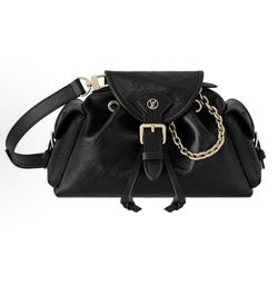 LOUIS VUITTON ODYSSEE Gold Hardware 2025 Early Autumn Series Calfskin Crossbody Shoulder Bag Women's Black (152)67