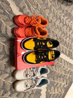 Shoe lot (prices in desc)