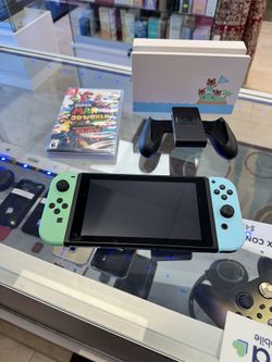 Nintendo Switch Bundle (Animal Crossing Edition) - With Extras!