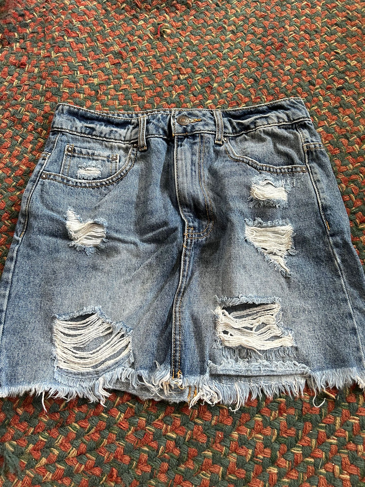 Jean skirt