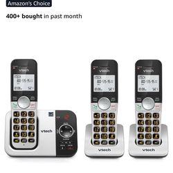 3 handset cordless phone