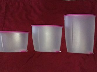 Tupperware containers with lids