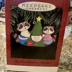 Hallmark Ornament 1993 Our First Christmas Together