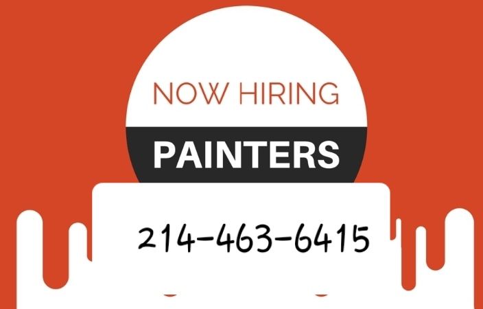 **EXPERIENCED PAINTERS NEEDED**