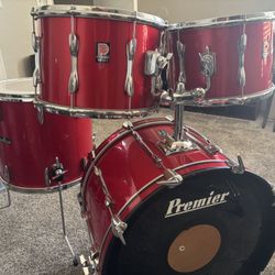 Vintage Premier Elite Drum Set