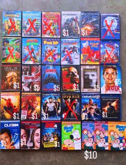 Movies & TV DVD lot