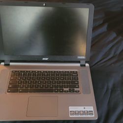 Acer Chromebook 15 Laptop Works Great Has Charger Needs Battery Wanting 70 OBO! 