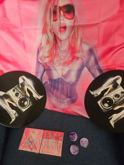 Madonna promo slipmat