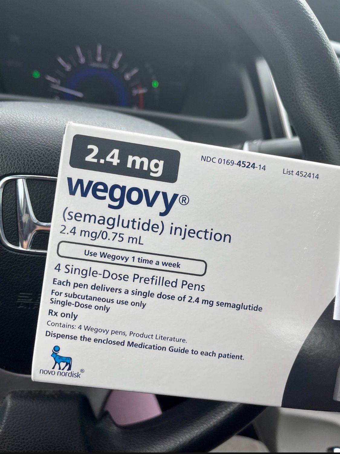 WEGOVY 2.4 Brand New