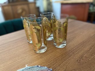 Culver Glass MCM Atomic Glassware Bar Sets