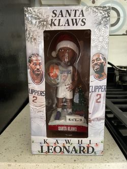 Kawhi Leonard NBA Clippers Christmas Bobblehead
