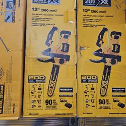 DEWALT
20V MAX 12 in. Brushless Cordless Battery Powered Chainsaw Kit with (1) 5 Ah Battery & Charger