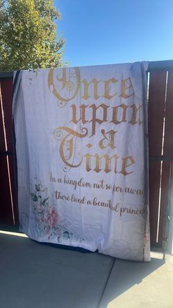 Princess book backdrop