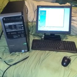 Desk Top Computer In Good Working Condition