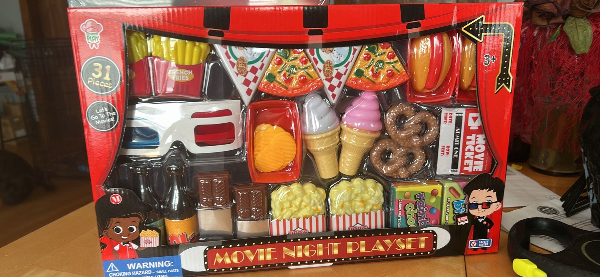Movie Night Playset