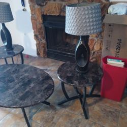 Coffee Table End Tables Lamps.