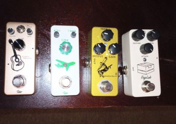 Guitar Effects Pedals - INSTANT PEDALBOARD!!!! All in One Setup