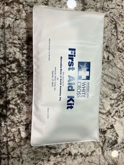 OEM never used/opened First Aid Kit for W210 Mercedes E Class for years 1996 through 2002