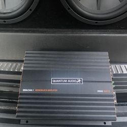 2500 watt Quantum amplifier 