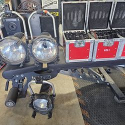 Mole Richardson Lights with lens and filters