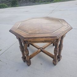  Solid Wood Coffee Table And Two End Table ,Solid Oak End Table, Wood Tv Cabinet,  