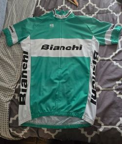 Bianchi cycling jersey size 7 (XL)