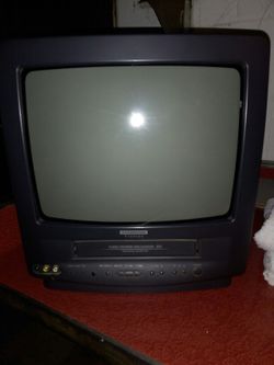 TV vcr combo