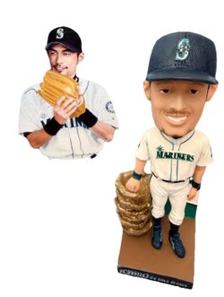 2007 Ichiro Suzuki #51 Seattle Mariners "Gold Glove" Bobblehead New with Box