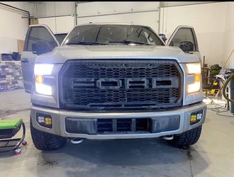 H3 LED Fogs  Bulbs 6000K Xenon White, Extremely Bright 3030 Chips H3 LED Bulbs with Projector for Car Fog Lights, Daytime Running Lights DRL