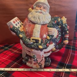 Large Santa Cookie jar