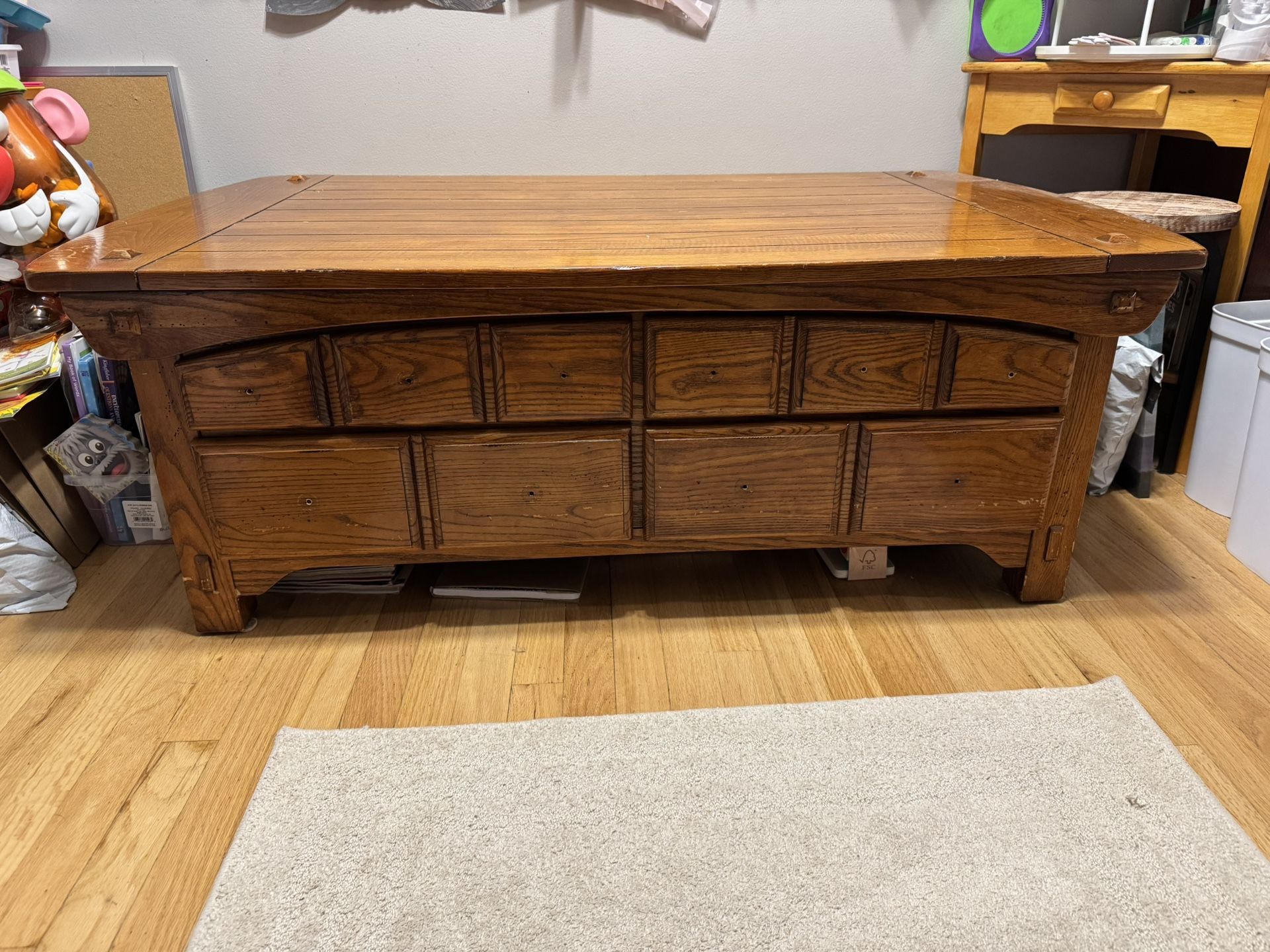 Coffee Table Solid Wood