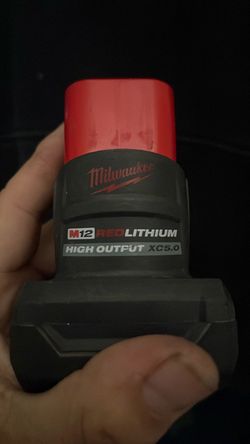 milwaukee m12 battery