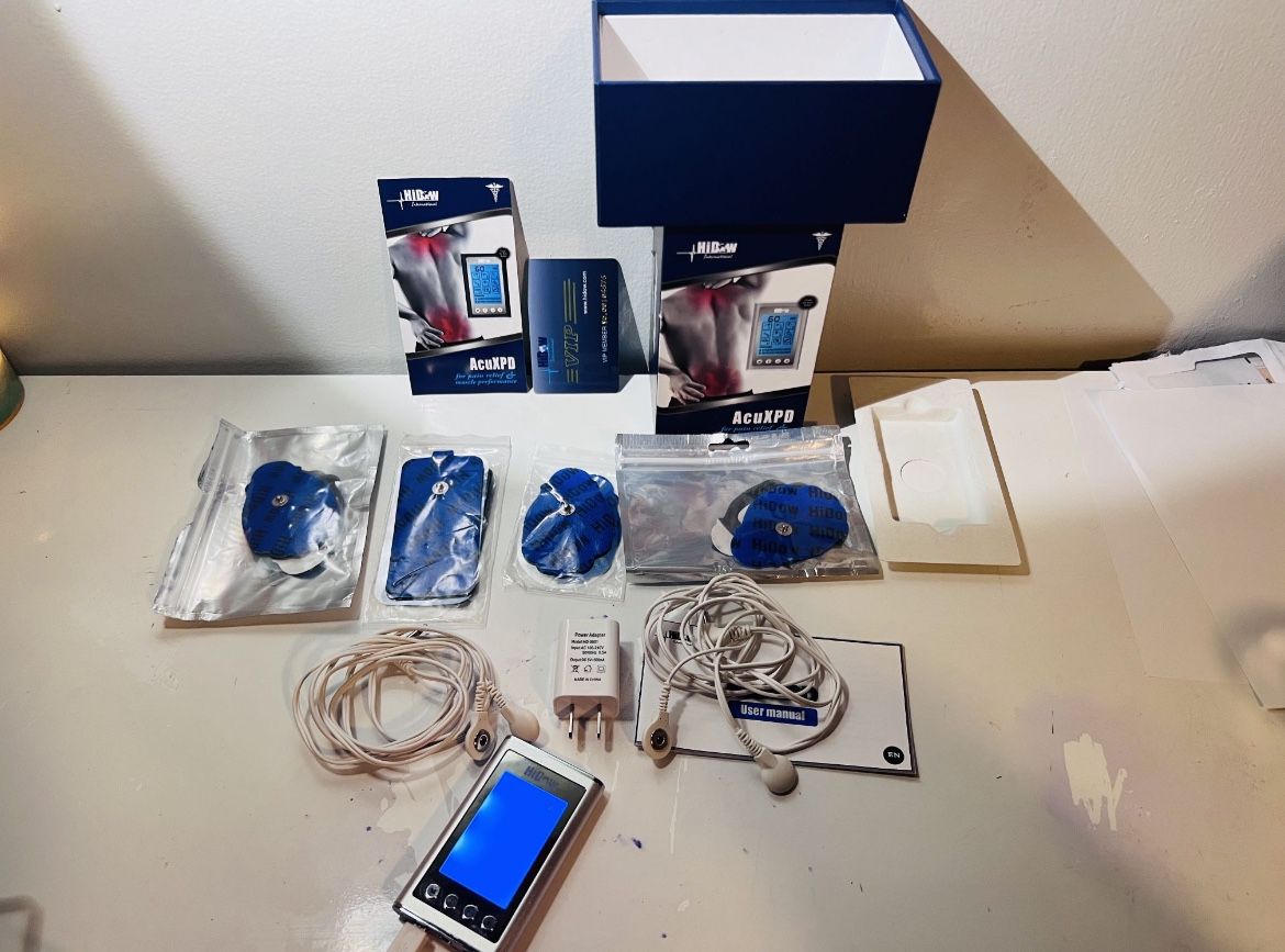 HiDow International AcuXPD Tens Unit Muscle Stimulation Electronic Pain Relief