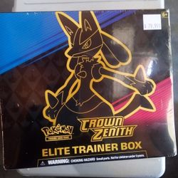 Pokemon Elite Trainer Box Crown Zenith 