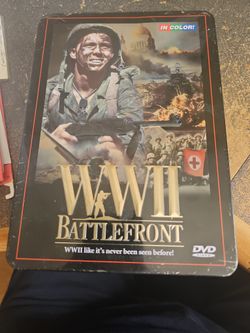 WW11 BATTLEFRONT 5 DISK IN COLOR TIN  COLLECTION. 
