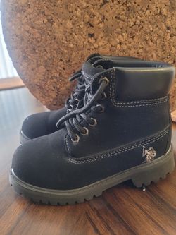 Kid Shoes BLACK BOOTS!!!