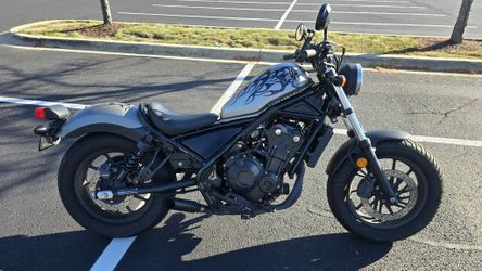 2018 Honda Rebel 500 - 3,338 Miles - 1 Owner - Clean Title - OBO
