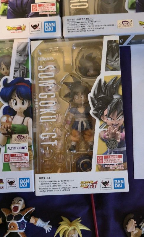 S.h. Figuarts Kid Goku GT DBZ Action Figure