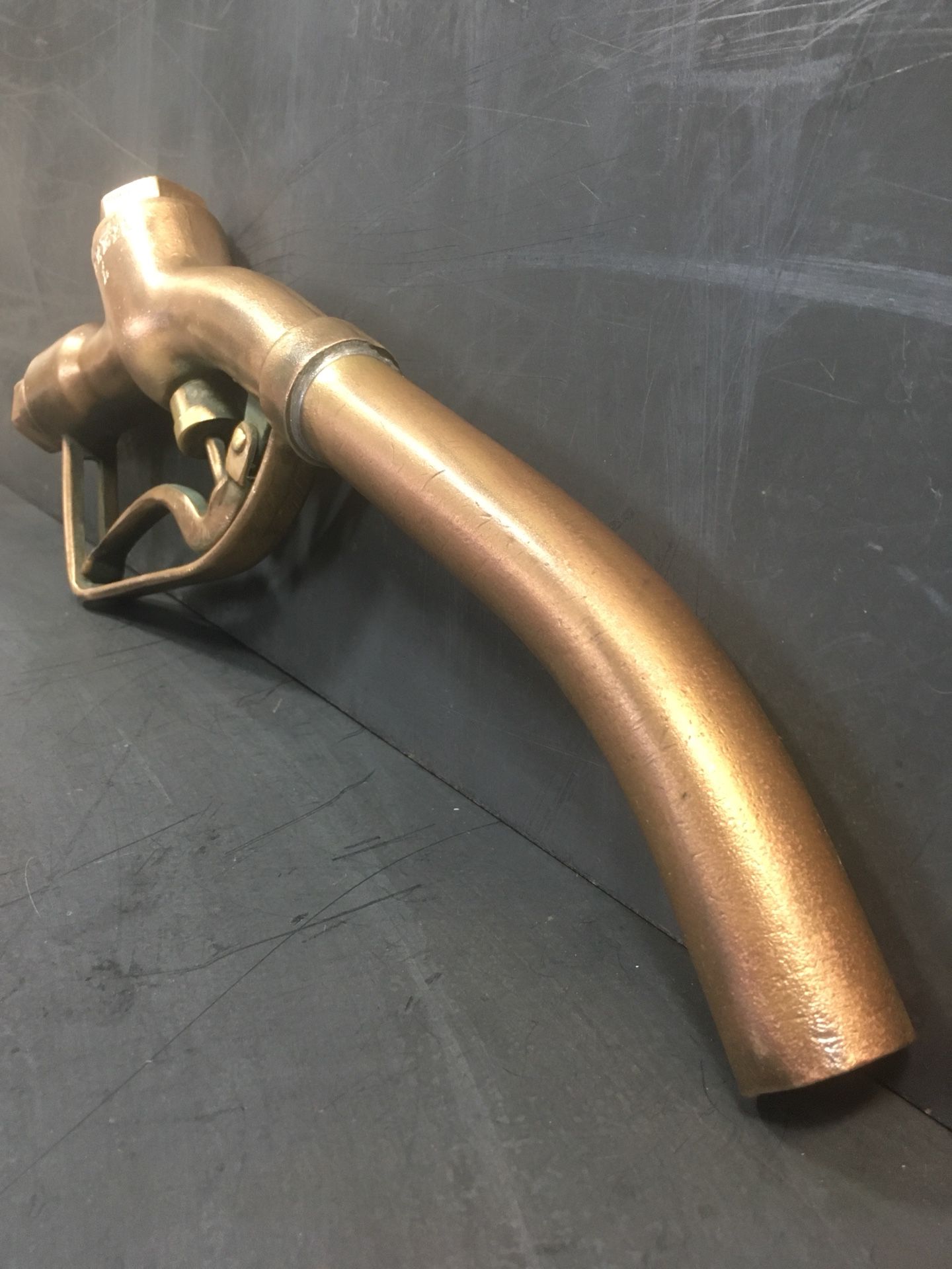 1926 Brass BUCKEYE gas pump nozzle handle for Sale in North Haven